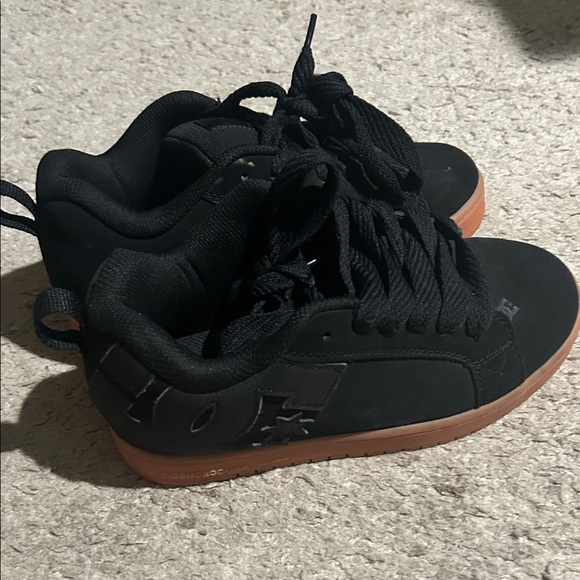 DC Other - DC Black Sneakers with Brown Gum Sole